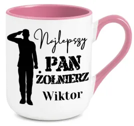 kubek-rozowy-elegant-na-prezent-dla-najlepszego-pana-zolnierza-imie