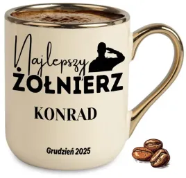 kubek-bezowy-elegant-najlepszy-zolnierz-wlasne-imie-na-prezent-upominek