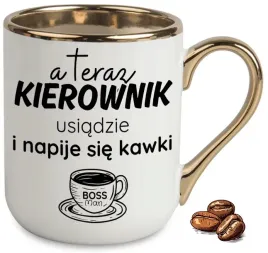 kubek-elegant-bialo-zloty-na-prezent-a-teraz-kierwonik-usiadzie-wzory