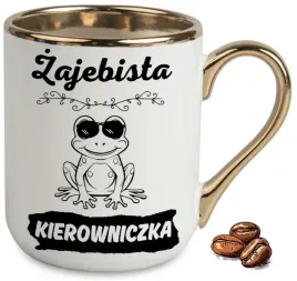 kubek-elegant-bialo-zloty-na-prezent-zajebista-kierowniczka-smieszne-wzory