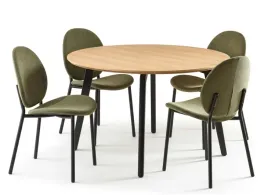 stol-z-krzeslami-actona-cadiz-okragly-120-cm-brazowy-4-krzesla-metal