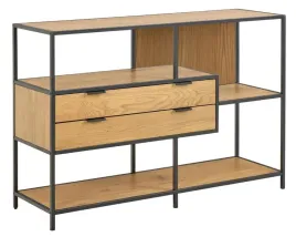regal-seaford-z-dwiema-szufladami