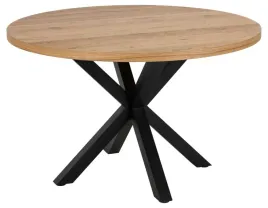 stol-okragly-czarny-fornirowany-blat-metal-120cm-jadalniany-actona