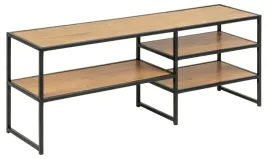 szafka-rtv-actona-seaford-120-cm-z-3-polkami-dab-dziki-metal-na-plozach