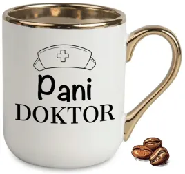 kubek-elegant-bialo-zloty-na-prezent-dla-pani-doktor-upominek-wzory