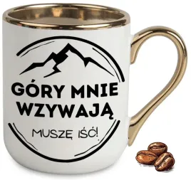 kubek-elegant-bialo-zloty-na-prezent-gory-mnie-wzywaja-musze-isc-wzory