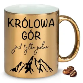 kubek-zloty-na-prezent-upominek-krolowa-gor-jest-tylko-jedna