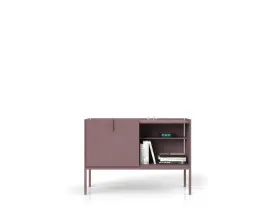 komoda-midsty-petit-100-cm-z-drzwiami-przesuwnymi-i-polkami-rozowy