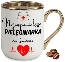 kubek-elegant-bialo-zloty-na-prezent-dla-najwspanialszej-pielegniarki-wzory