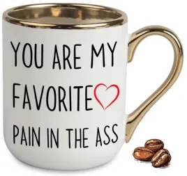 kubek-elegant-bialo-zloty-na-prezent-you-are-my-favorite-pain-in-the-ass
