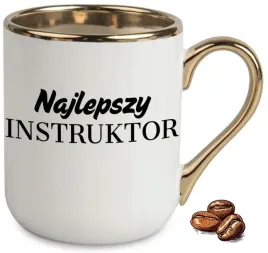 kubek-elegant-bialo-zloty-na-prezent-najlepszy-instruktor-idealny-upominek