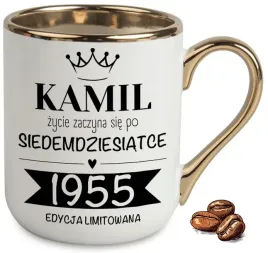 kubek-elegant-bialo-zloty-prezeny-na-70-urodziny-zycie-zaczyna-sie-imie