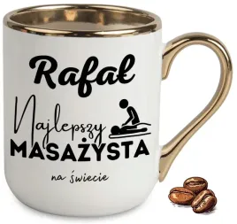 kubek-elegant-bialo-zloty-prezent-dla-najlepszego-masazysty-wzory-imie