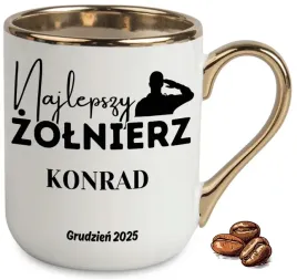kubek-elegant-bialo-zloty-na-prezent-dla-najlepszego-zolnierza-wzory-imie