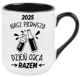 kubek-elegant-czarny-na-prezent-na-pierwszy-dzien-ojca-razem-od-syna-wzory