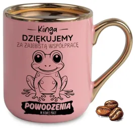 kubek-elegant-rozowy-prezent-na-odejscie-z-pracy-imie-duzo-wzorow