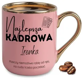 kubek-elegant-rozowy-na-prezent-dla-najlepszej-kadrowej-imie