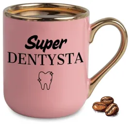 kubek-elegant-rozowy-na-prezent-dla-super-dentysty-wzory
