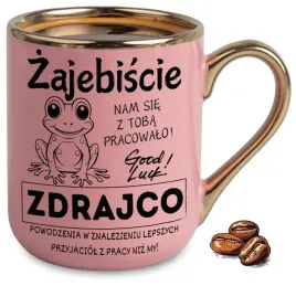 kubek-elegant-rozowy-na-prezent-na-odejscie-z-pracy-wzory