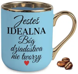 kubek-elegant-niebieski-jestes-idealna-bog-dziadostwa-nie-tworzy-wzory
