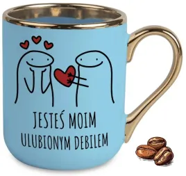 kubek-elegant-niebieski-jestes-moim-ulubionym-debilem-na-prezent-wzory