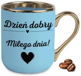 kubek-elegant-niebieski-na-prezent-upominek-dzien-dobry-milego-dnia-wzory