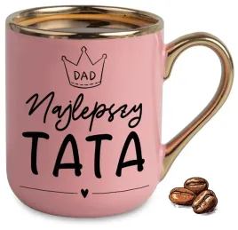 kubek-elegant-rozowy-na-prezent-dla-najlepszego-taty-wzory