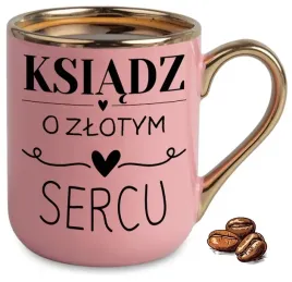 kubek-elegant-rozowy-na-prezent-dla-ksiedza-o-zlotym-sercu-wzory