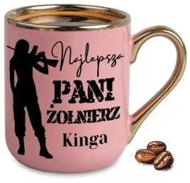 kubek-elegant-rozowy-dla-najlepszej-pani-zolnierz-na-prezent-imie