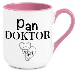 kubek-rozowy-elegant-na-prezent-upominek-dla-pana-doktora-wzory