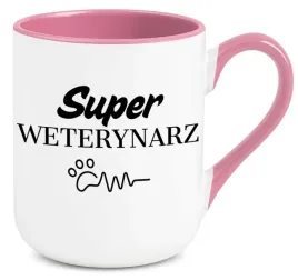 kubek-rozowy-elegant-na-prezent-upominek-dla-super-weterynarza-wzory