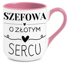 kubek-rozowy-elegant-na-prezent-dla-szefowej-o-zlotym-sercu-wzory
