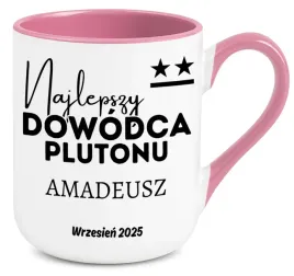 kubek-rozowy-elegant-na-prezent-dla-najlepszego-dowodcy-plutonu-imie