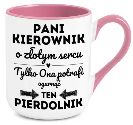 kubek-rozowy-elegant-na-prezent-dla-pani-kierownik-o-zlotym-sercu-wzory