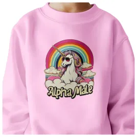bluza-dziecieca-samiec-alfa-jednorozec-110-116-dla-chlopca-dziewczynki