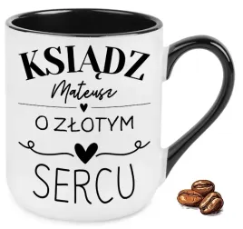 kubek-elegant-czarny-na-prezent-upominek-ksiadz-o-zlotym-sercu-imie