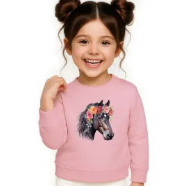 bluza-dziecieca-kon-kwiaty-110-116-dla-chlopca-dziewczynki