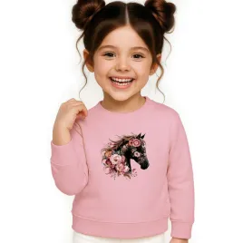 bluza-dziecieca-kon-kwiaty-146-152-dla-chlopca-dziewczynki