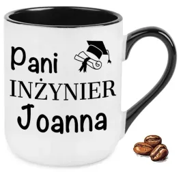 kubek-elegant-czarny-na-prezent-pani-inzynier-wlasne-imie-wzory