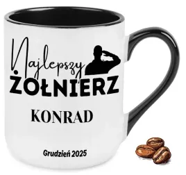 kubek-elegant-czarny-na-prezent-upominek-najlepszy-zolnierz-imie-wzory