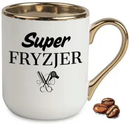 kubek-elegant-bialo-zloty-na-prezent-dla-super-fryzjera-duzy-wybor-wzorow