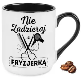 kubek-elegant-czarny-nie-zadzieraj-z-fryzjerka-na-prezent-upominek-wzory