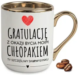 kubek-elegant-bialo-zloty-na-prezent-dla-chlopaka-gratulacje-smieszne-wzory