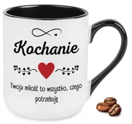 kubek-elegant-czarny-na-prezent-twoja-milosc-to-wszystko-czego-potrzebuje