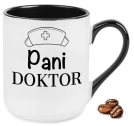 kubek-elegant-czarny-dla-pani-doktor-na-prezent-upominek-wzory