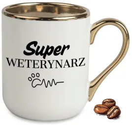 kubek-elegant-bialo-zloty-na-prezent-dla-super-weterynarza-wzory