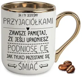 kubek-elegant-bialo-zloty-na-prezent-dla-przyjaciolki-wzory-smieszne