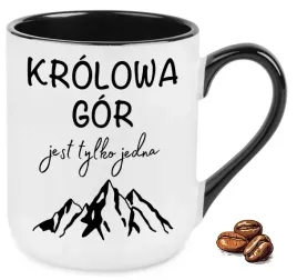 kubek-elegant-czarny-krolowa-gor-jest-tylko-jedna-na-prezent-wzory