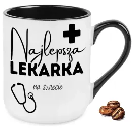 kubek-elegant-czarny-na-prezent-upominek-dla-najlepszej-lekarki-na-swiecie