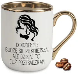 kubek-elegant-bialo-zloty-na-prezent-codziennie-budze-sie-piekniejsza-ale